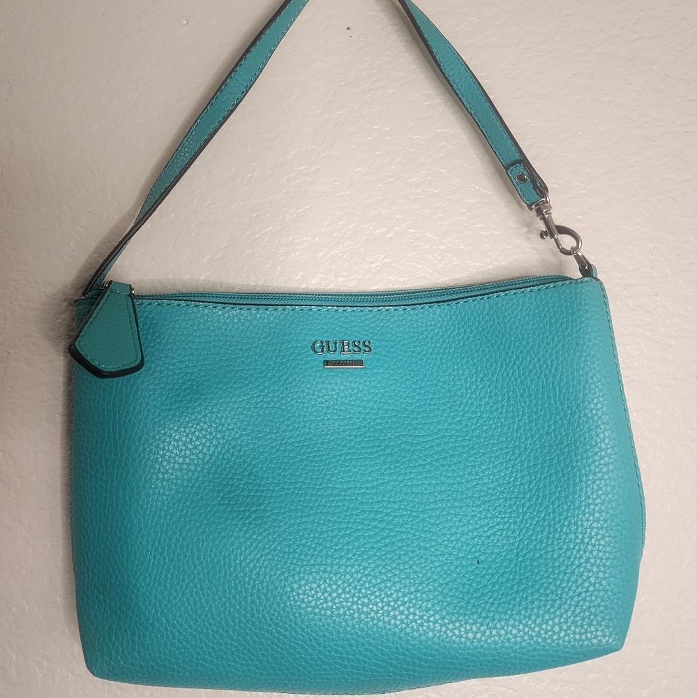Turquoise Guess Bag
